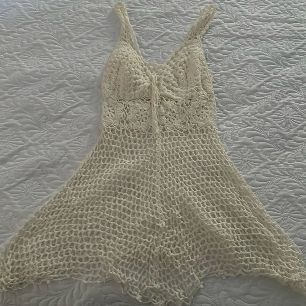 knit swim coverup